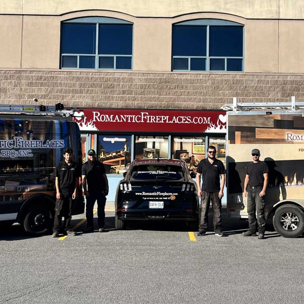 Home Romantic Fireplaces and BBQ's