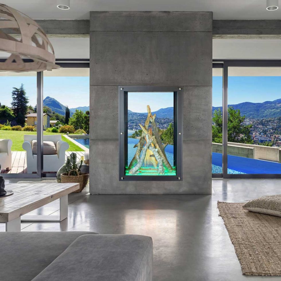 Home Romantic Fireplaces and BBQ's